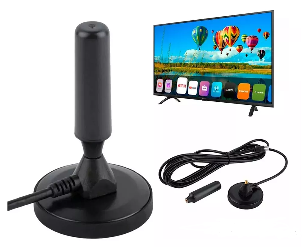 Antena Hd De Televisión Digital Smart Tv