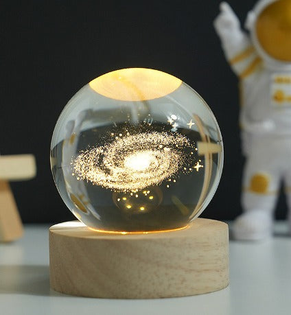 Lampara esfera de cristal Diseño 3D