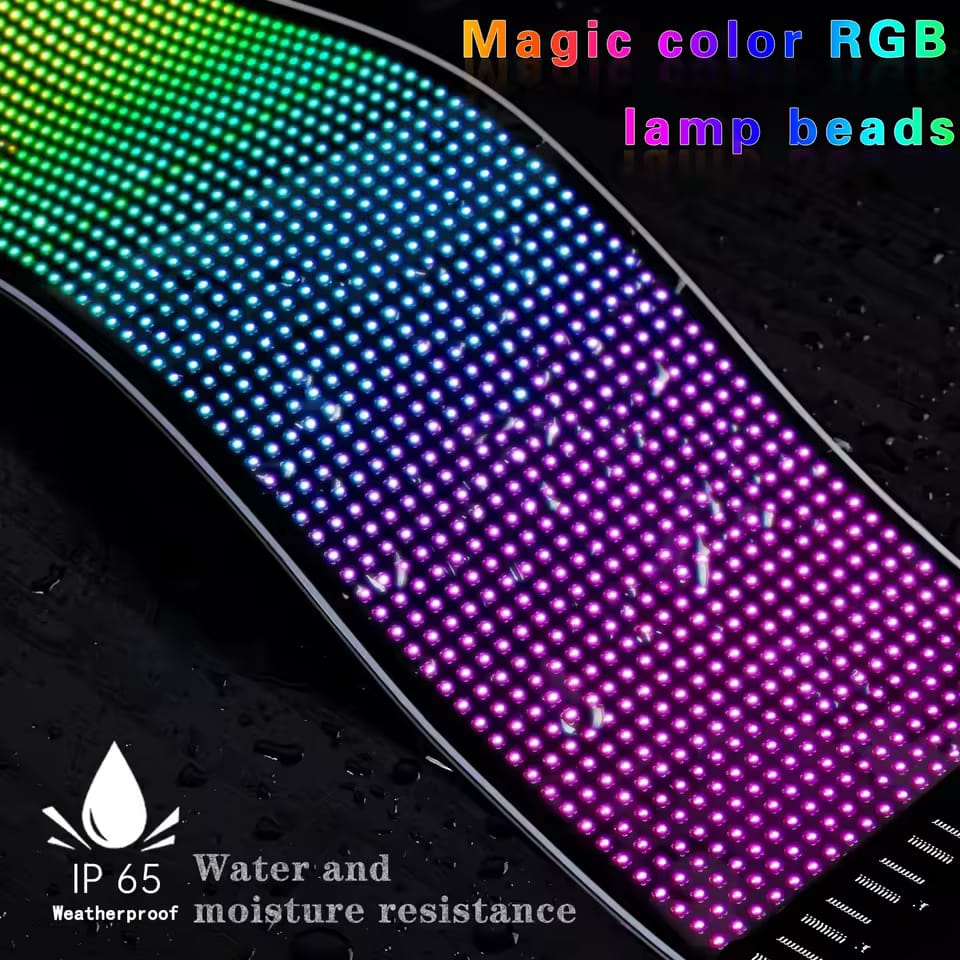 Panel de matriz Led de desplazamiento US