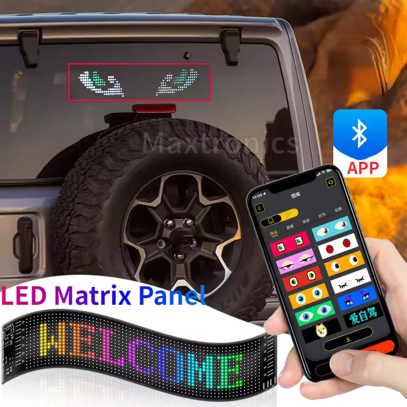 Panel de matriz Led de desplazamiento US