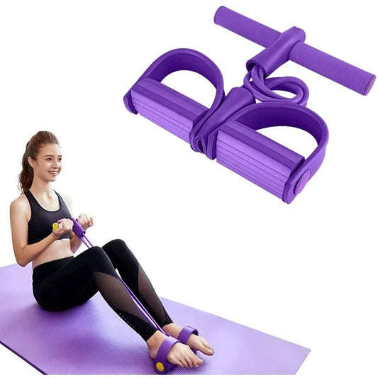 Bandas Elásticas de  ejercicio con Pedal