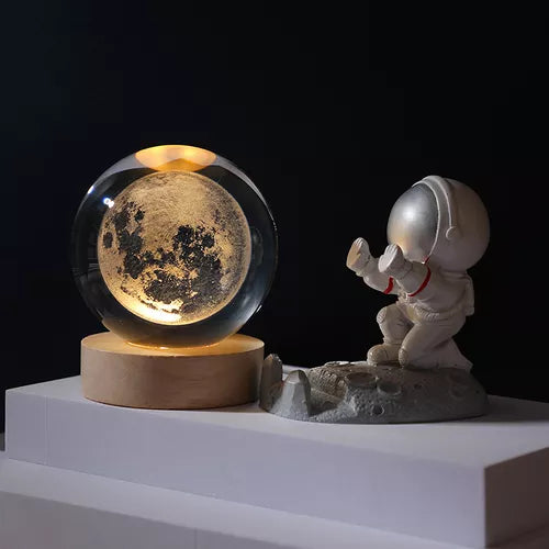 Lampara esfera de cristal Diseño 3D