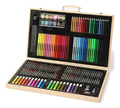 Set De Arte 180 Pcs Lapices Para Colorear