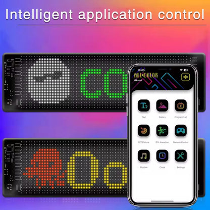 Panel de matriz Led de desplazamiento US