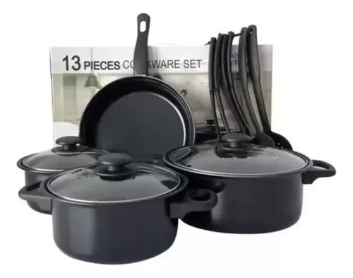 Bateria Antiadherente Juego De Ollas
