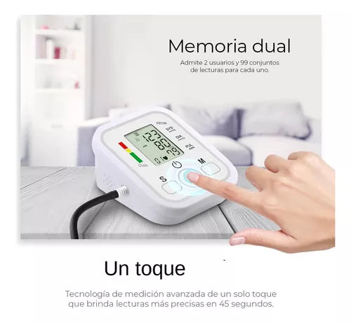 Tensiometro Digital De Brazo Medidor de Presion